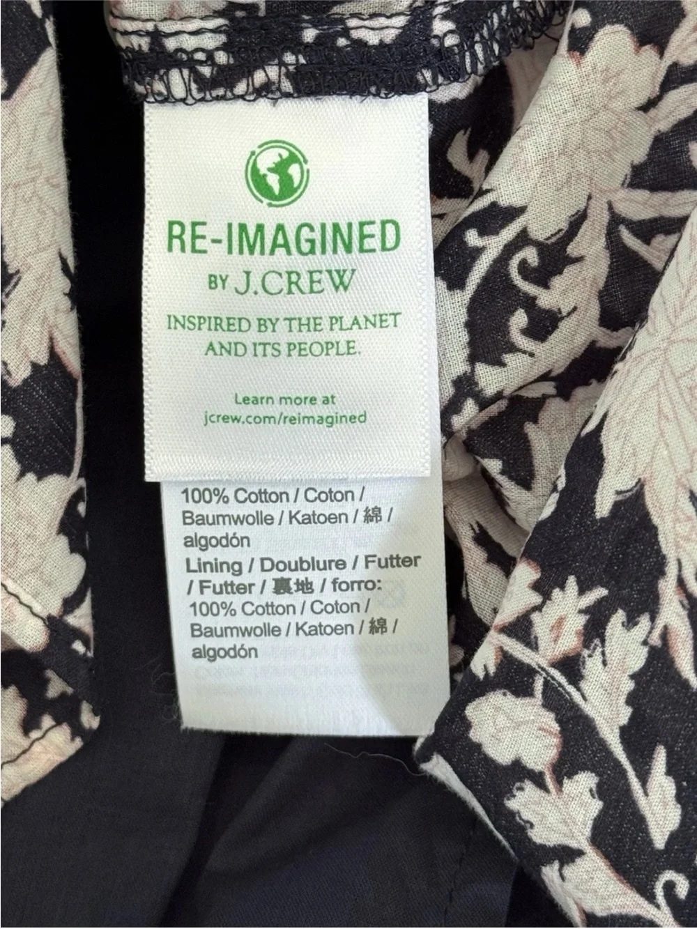 J.Crew Blue & White Tie-waist Voile Midi Dress Rose Vines Sz 6 Tall Cottagecore